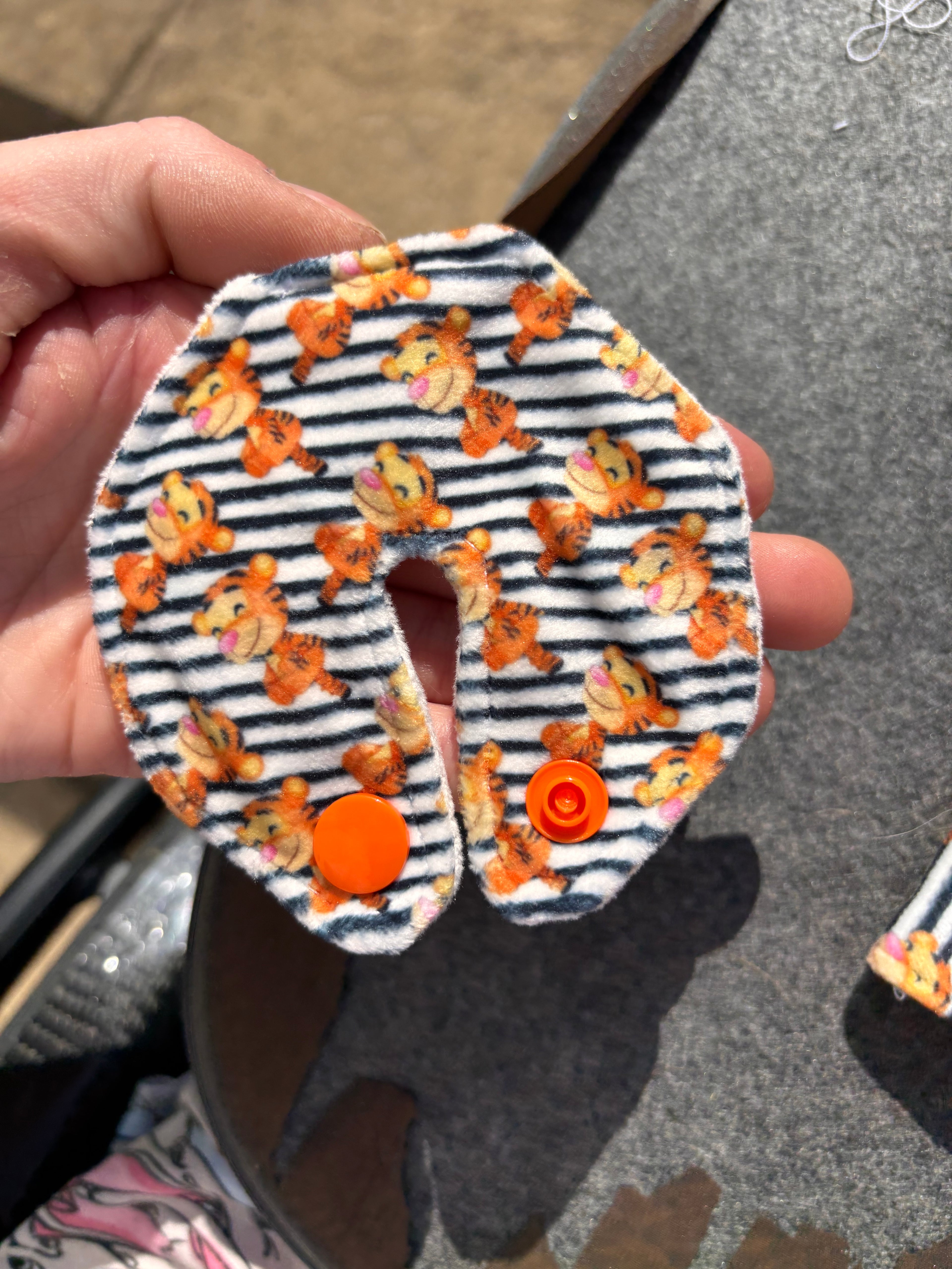 Tigger tummy pad | medical retention tape | ng, oxygen, stoma