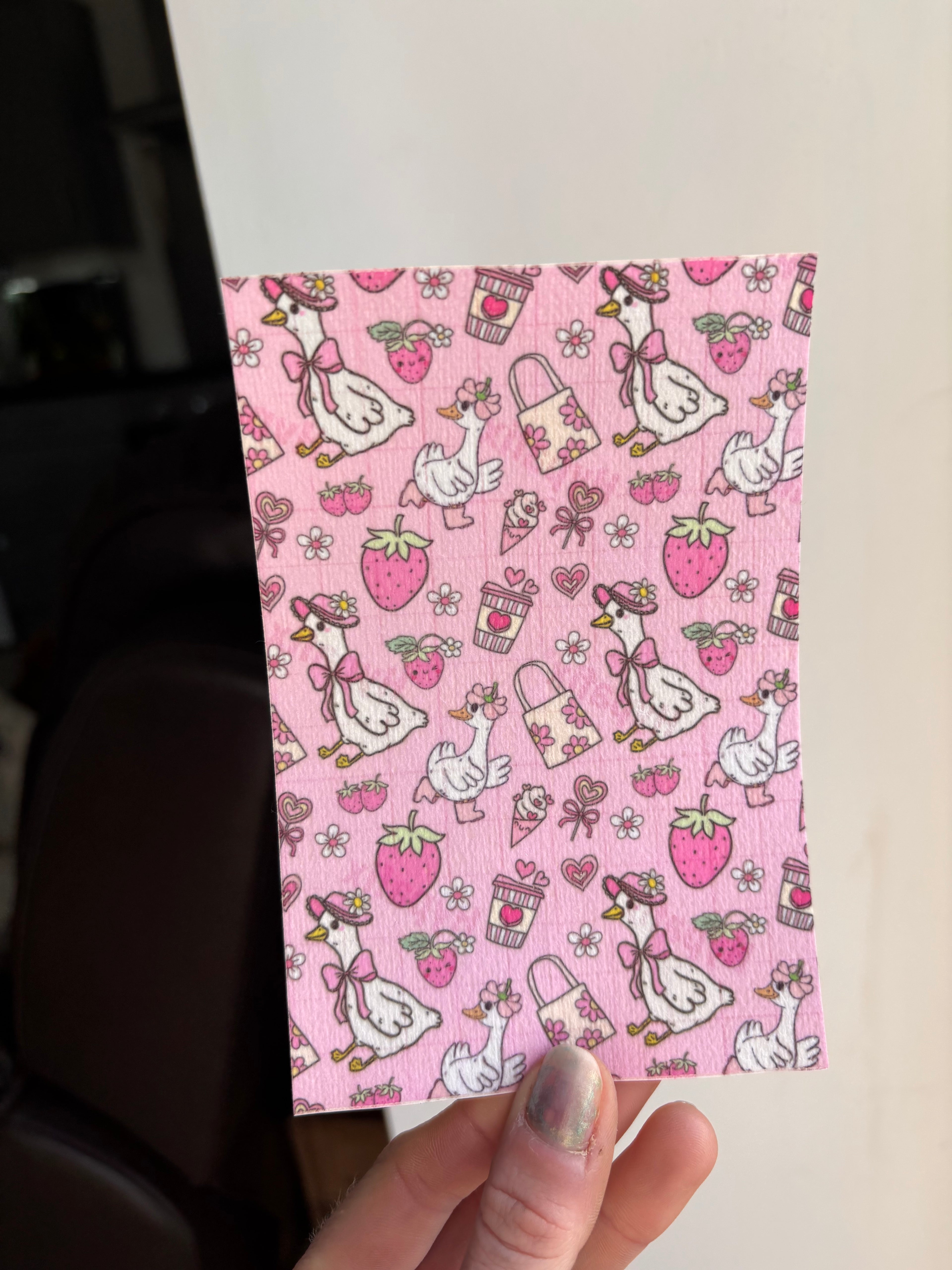 Strawberry goose tubie tape | medical retention tape | ng, oxygen, stoma