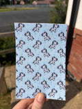 Little blue zebra tubie tape | medical retention tape | ng, oxygen, stoma