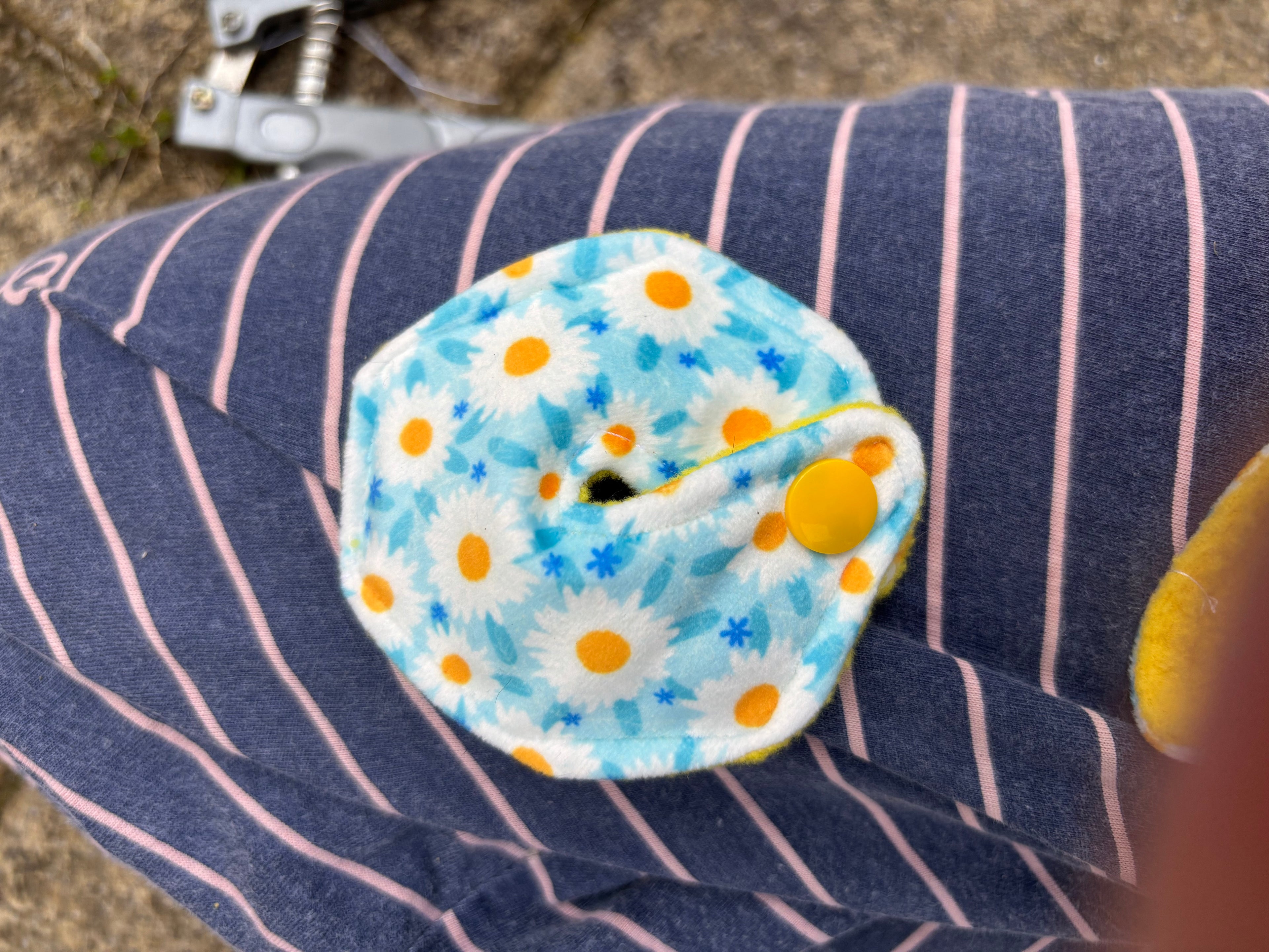 Sunflower tummy pad | medical retention tape | ng, oxygen, stoma