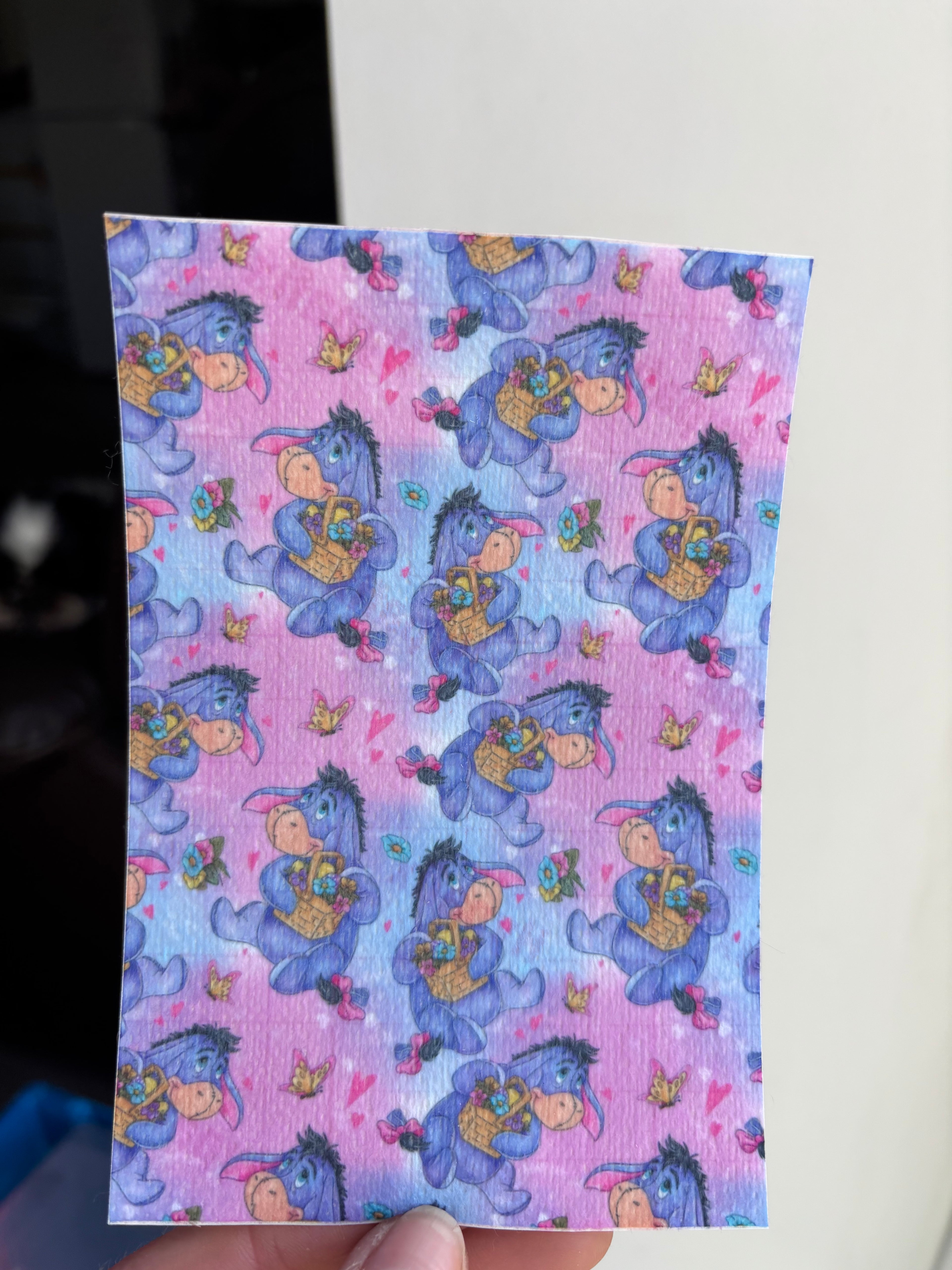 Spring eeyore tubie tape | medical retention tape | ng, oxygen, stoma
