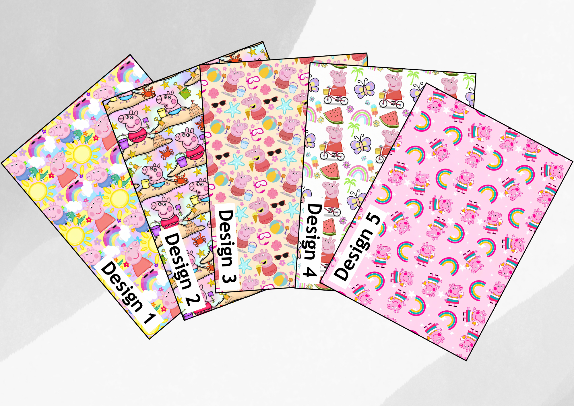 pink pig summer tubie tape | medical retention tape | ng, oxygen, stoma