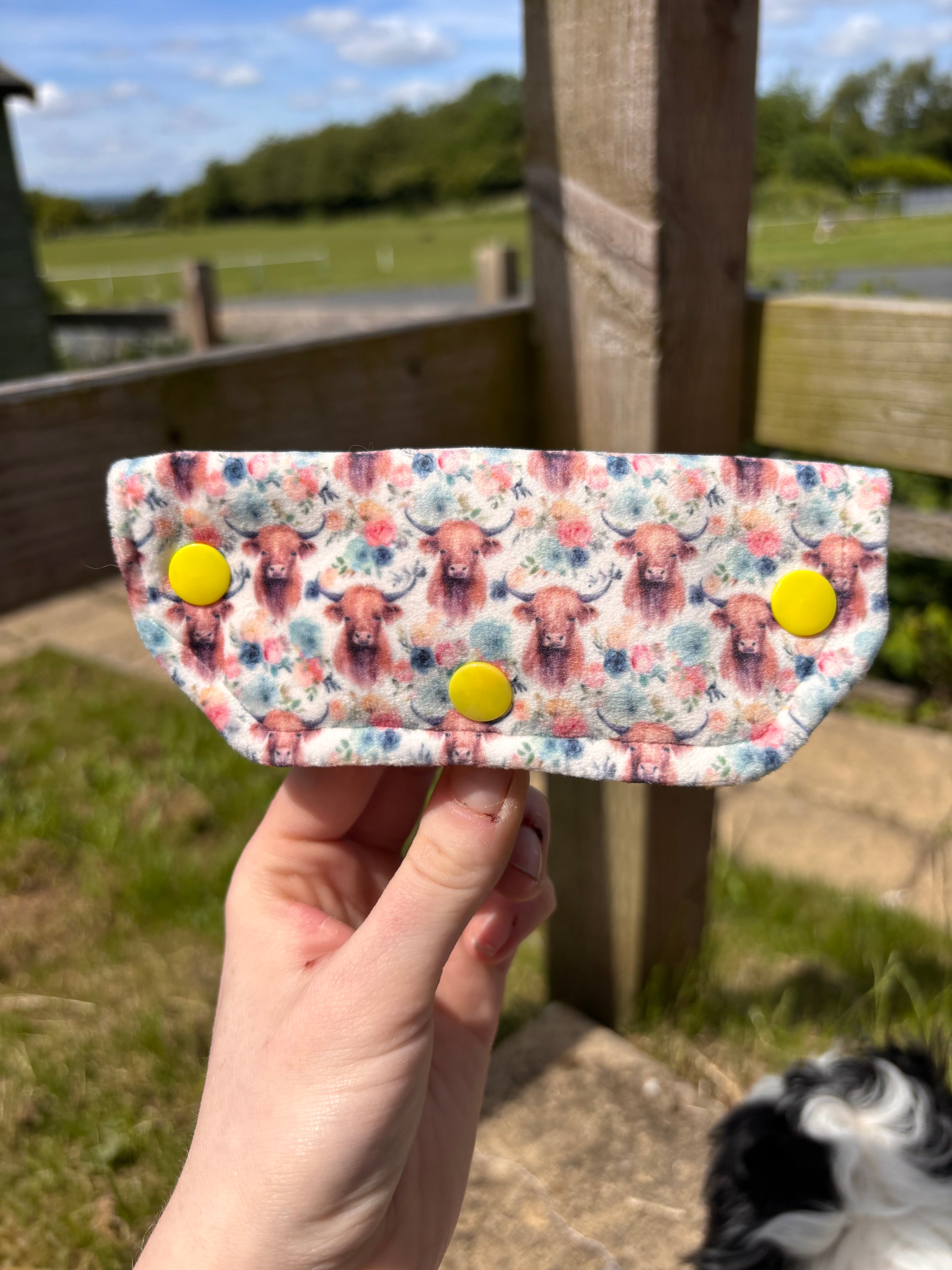 Floral highland port/valve cover | medical retention tape | ng, oxygen, stoma