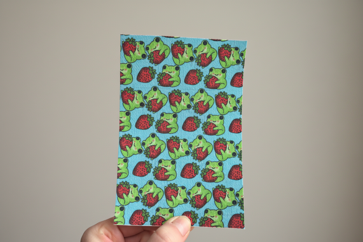Strawberry toad tubie tape | medical retention tape | ng, oxygen, stoma