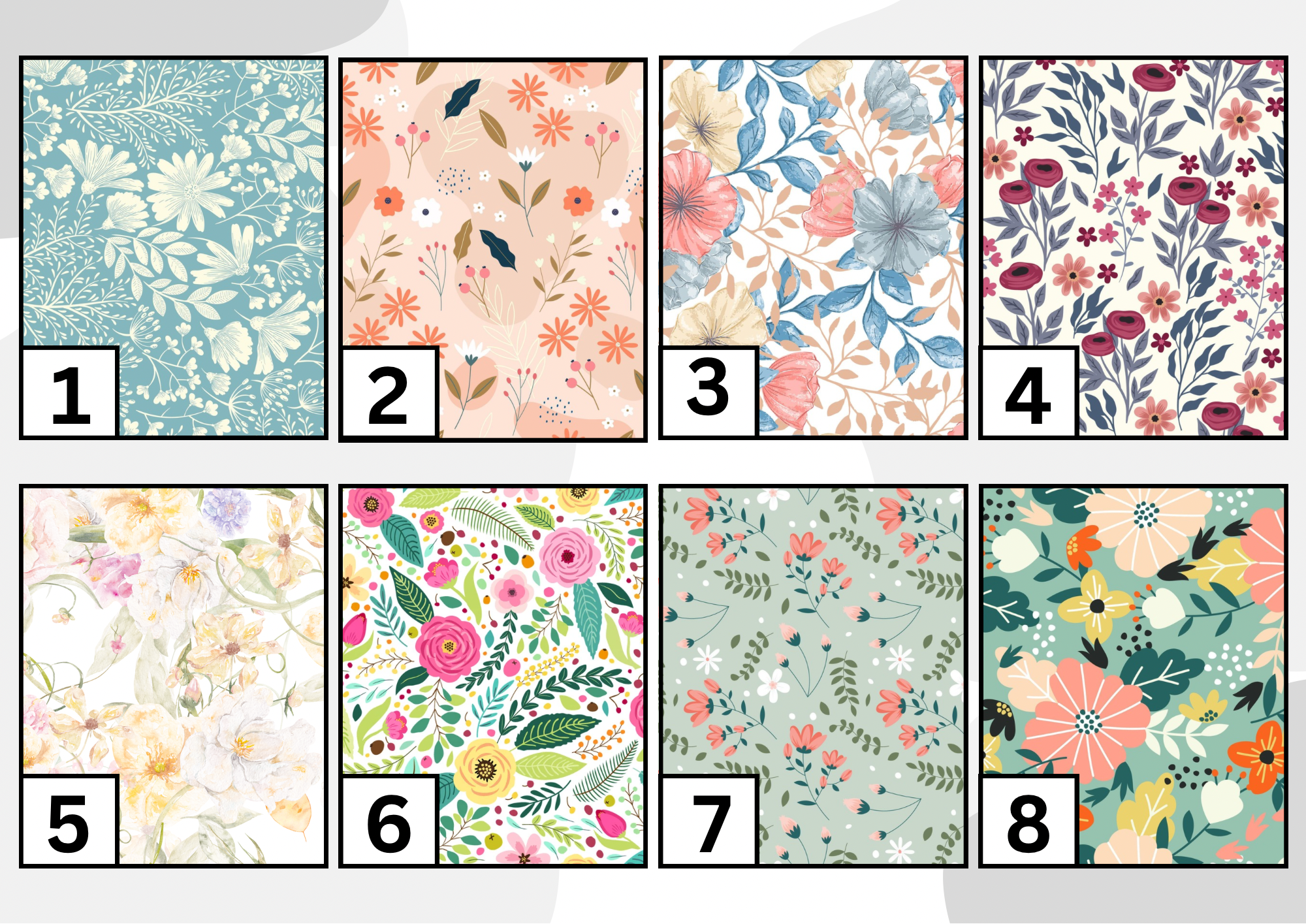 Delicate florals port/valve cover - MULTIPLE PATTERNS - absorbent soft line cover