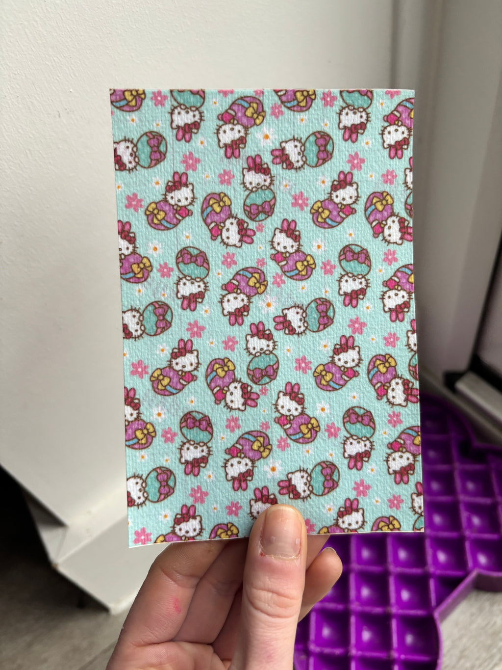 Easter kitty tubie tape | medical retention tape | ng, oxygen, stoma