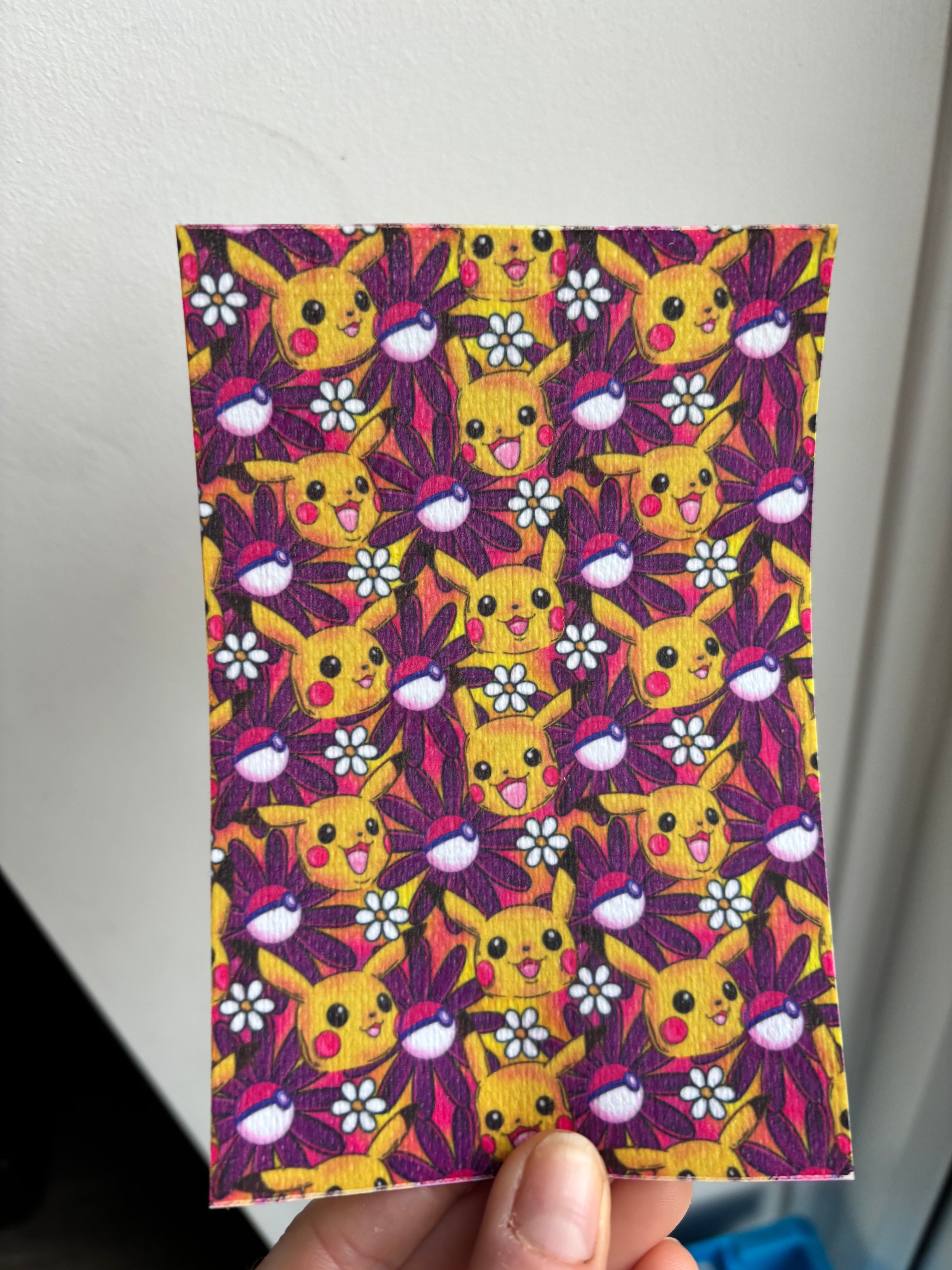 Floral yellow poke tubie tape | medical retention tape | ng, oxygen, stoma