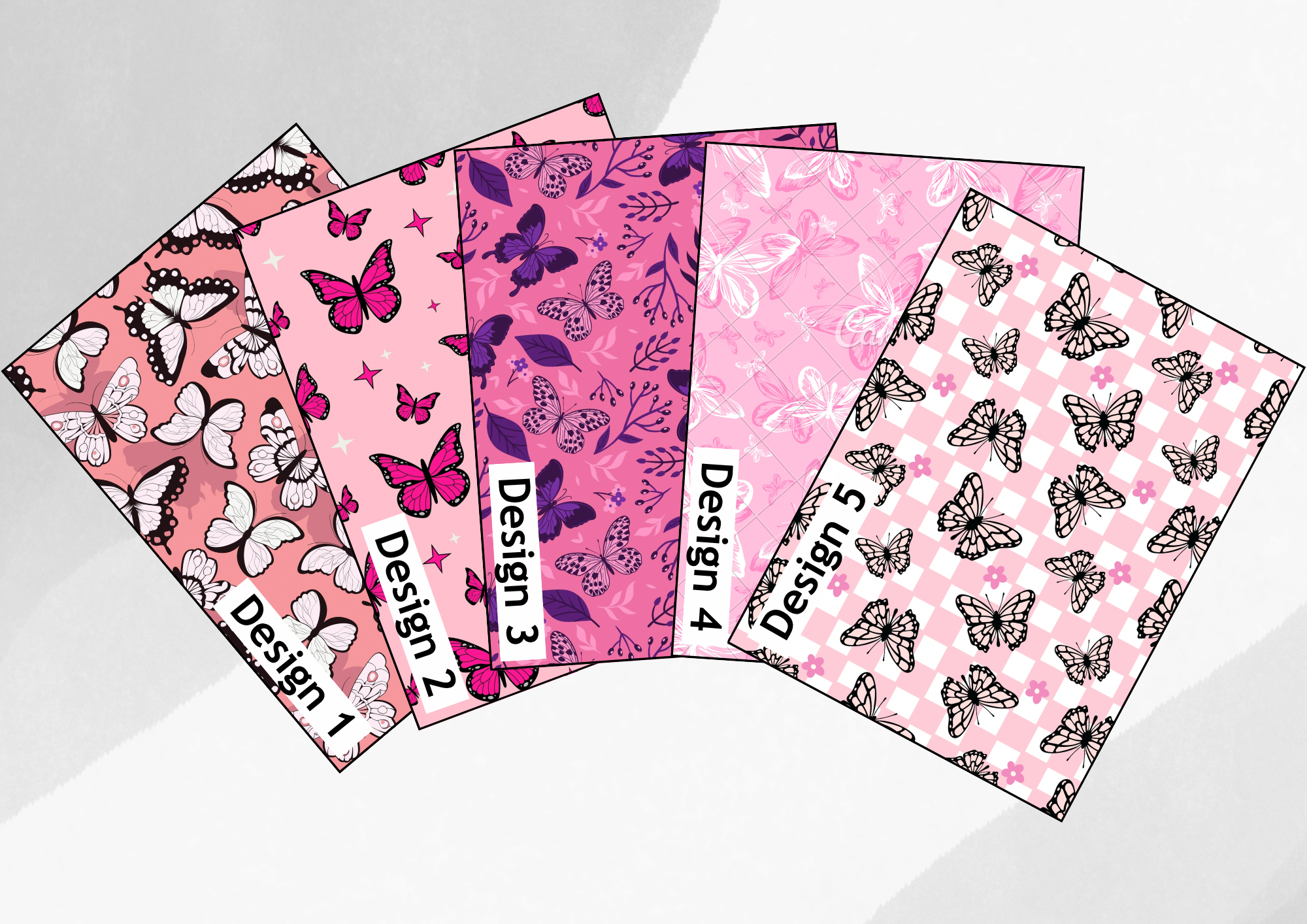Pink butterflies tubie tape | medical retention tape | ng, oxygen, stoma