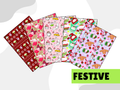 Christmas kitty tubie tape | medical retention tape | ng, oxygen, stoma