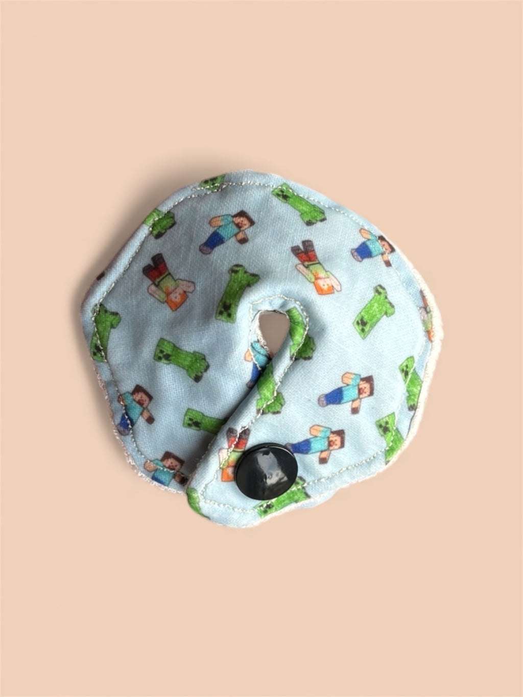 Steve tummy pad - MULTIPLE PATTERNS - absorbent soft g tube cover - stoma, catheter, feeding tube