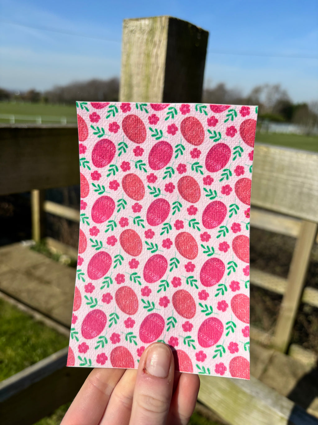 Easter florals tubie tape | medical retention tape | ng, oxygen, stoma