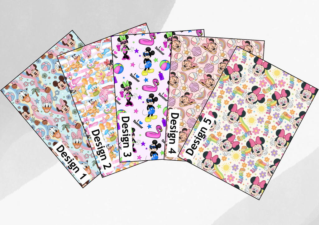 Groovy summer mouse tubie tape | medical retention tape | ng, oxygen, stoma