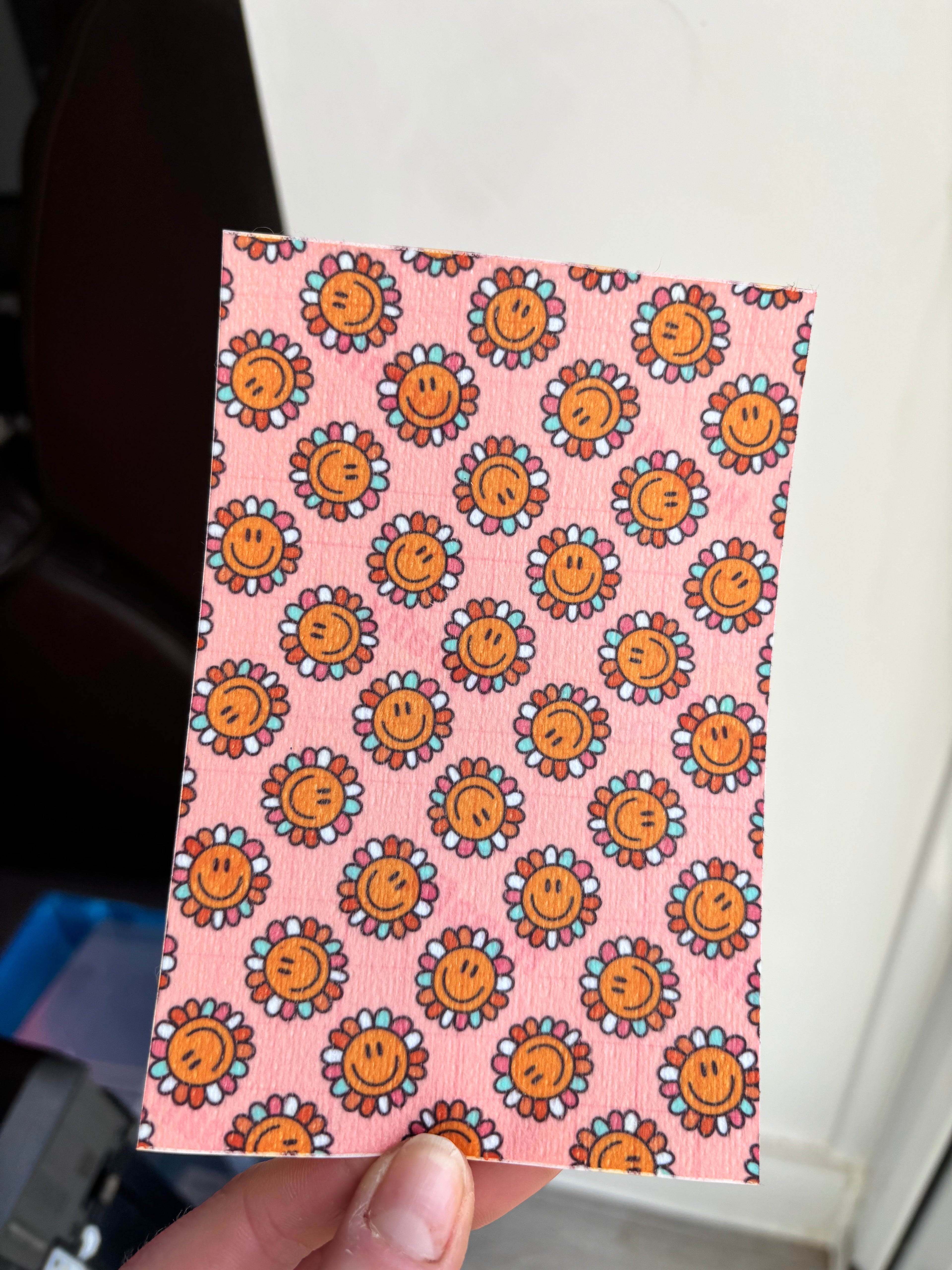 Floral boho smiles tubie tape | medical retention tape | ng, oxygen, stoma