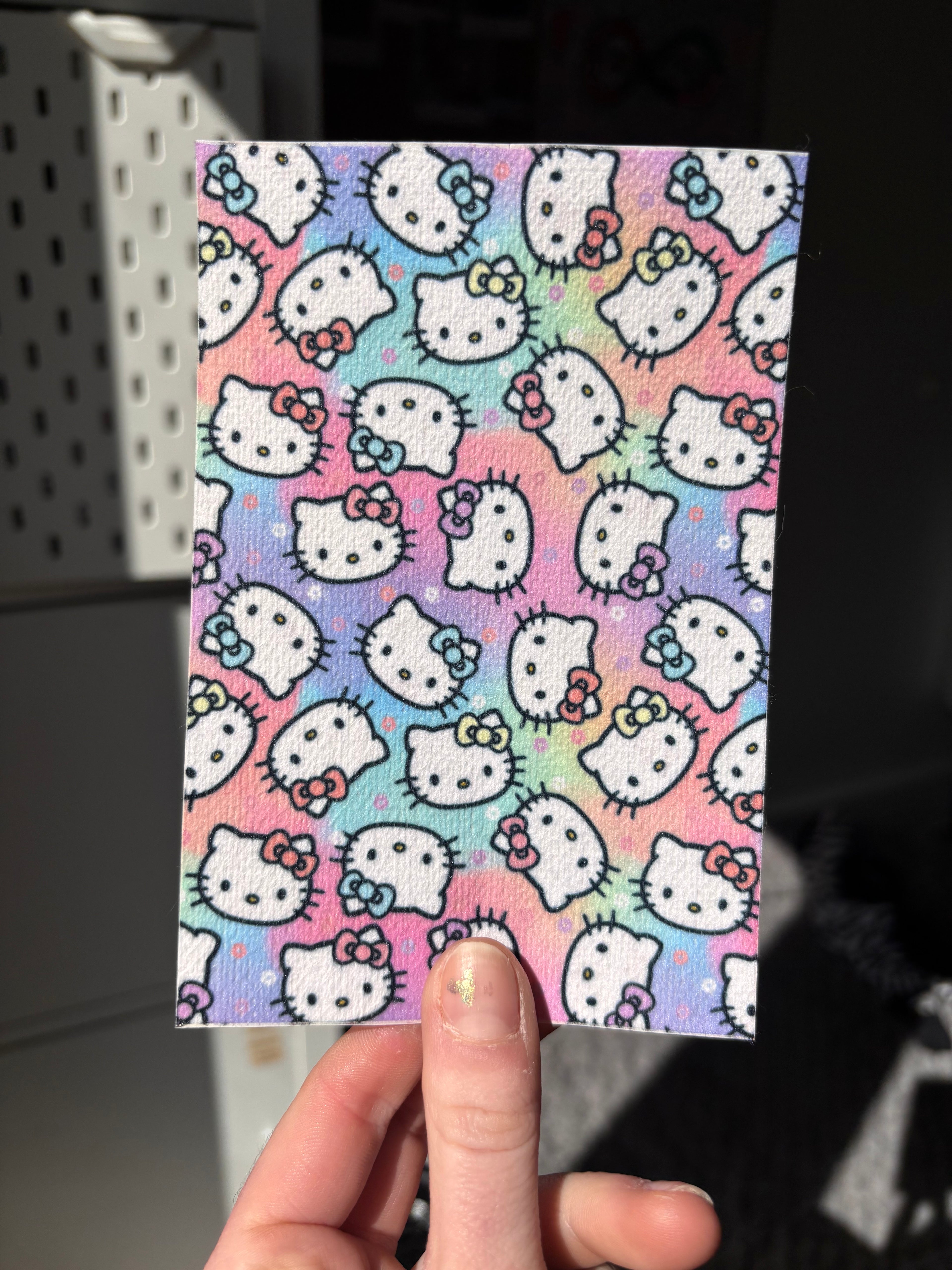 Rainbow kitty tubie tape | medical retention tape | ng, oxygen, stoma
