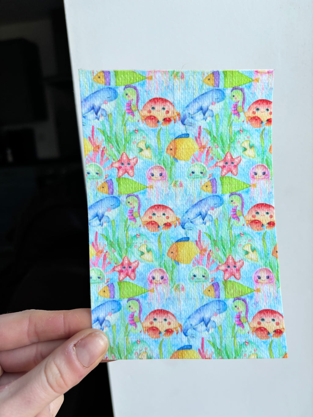 Colourful ocean friends tubie tape | medical retention tape | ng, oxygen, stoma