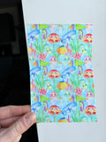 Colourful ocean friends tubie tape | medical retention tape | ng, oxygen, stoma