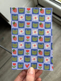 Checkered frogs tubie tape | medical retention tape | ng, oxygen, stoma