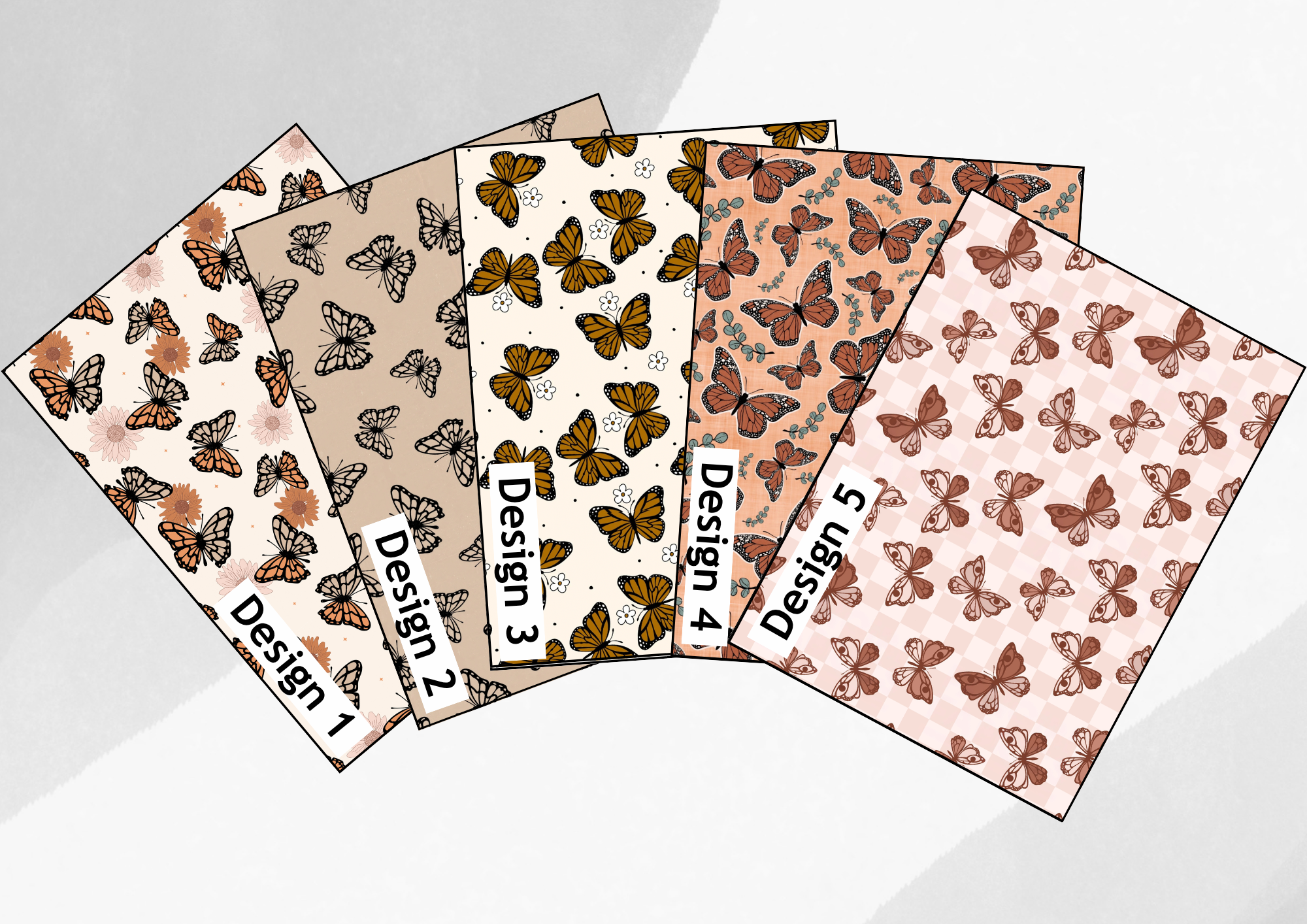 Boho butterflies tubie tape | medical retention tape | ng, oxygen, stoma