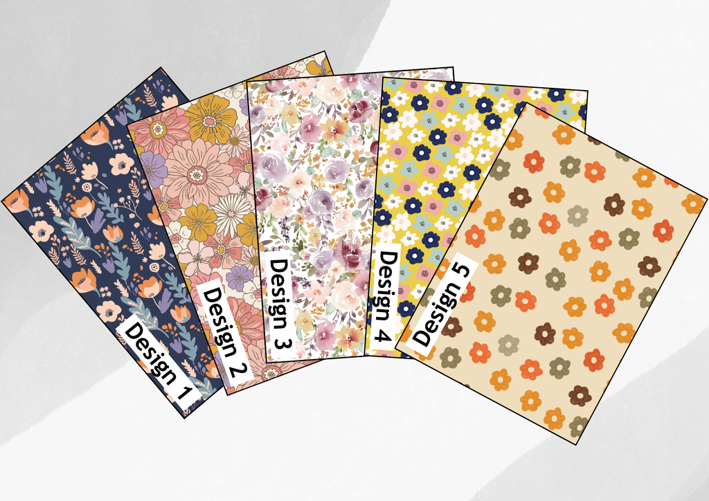 Autumn florals tubie tape | medical retention tape | ng, oxygen, stoma