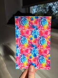 Rainbow tie dye tubie tape | ng tube, nj tube, oxygen tube, hypafix, medical tape