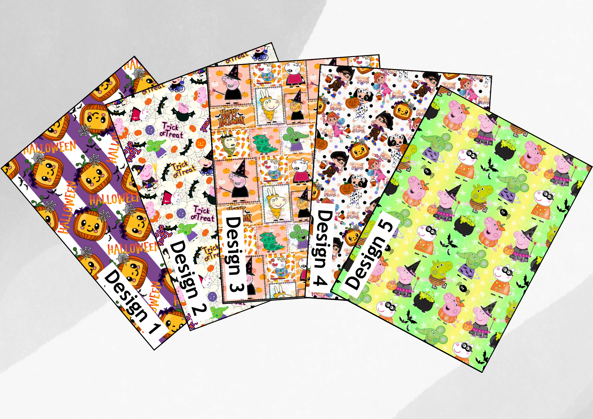 Halloween cartoons tubie tape | medical retention tape | ng, oxygen, stoma