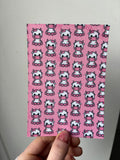 Pink cows tubie tape | medical retention tape | ng, oxygen, stoma