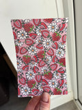 strawberry floral tubie tape | medical retention tape | ng, oxygen, stoma