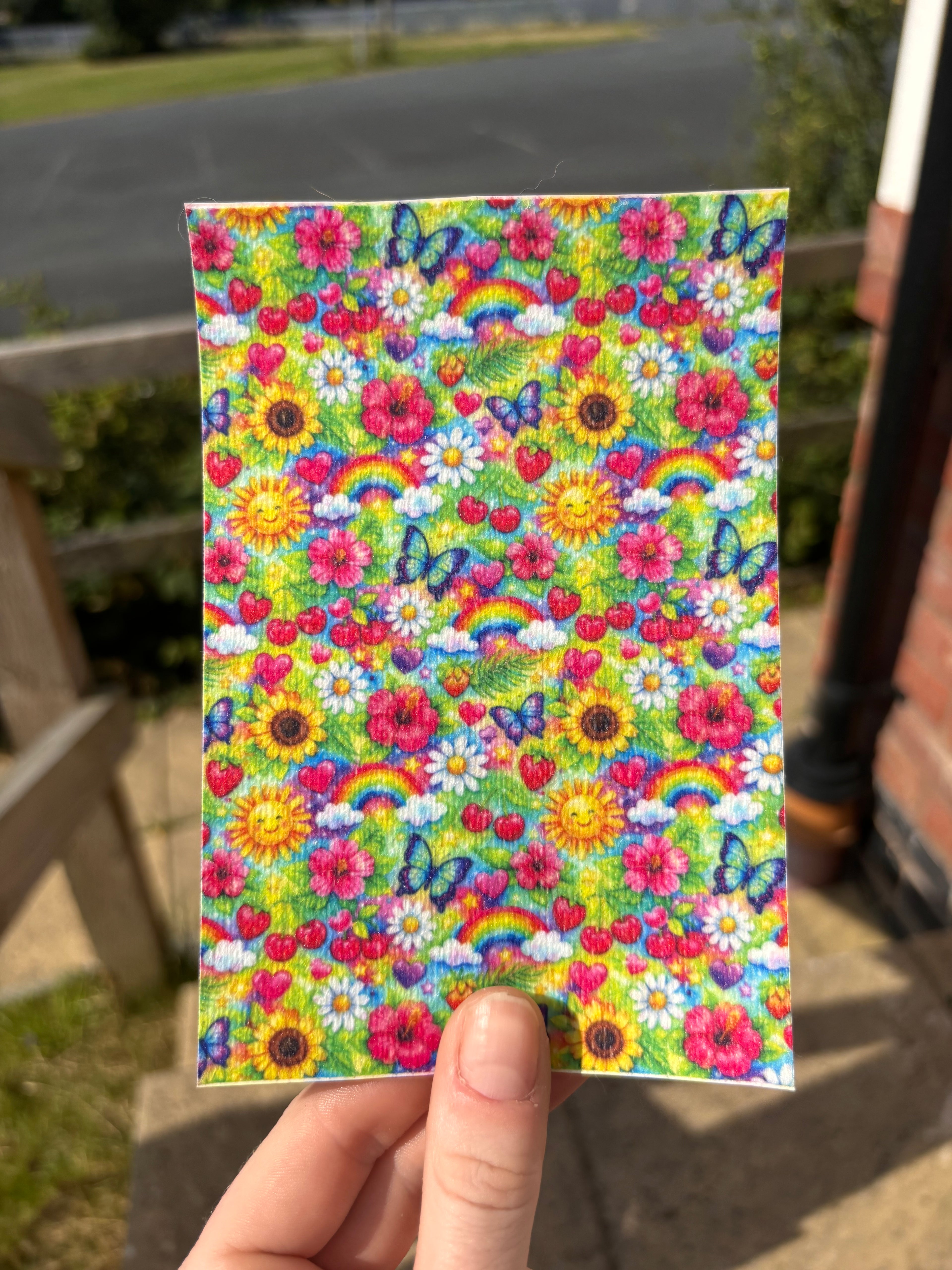 Summer butterflies tubie tape | medical retention tape | ng, oxygen, stoma
