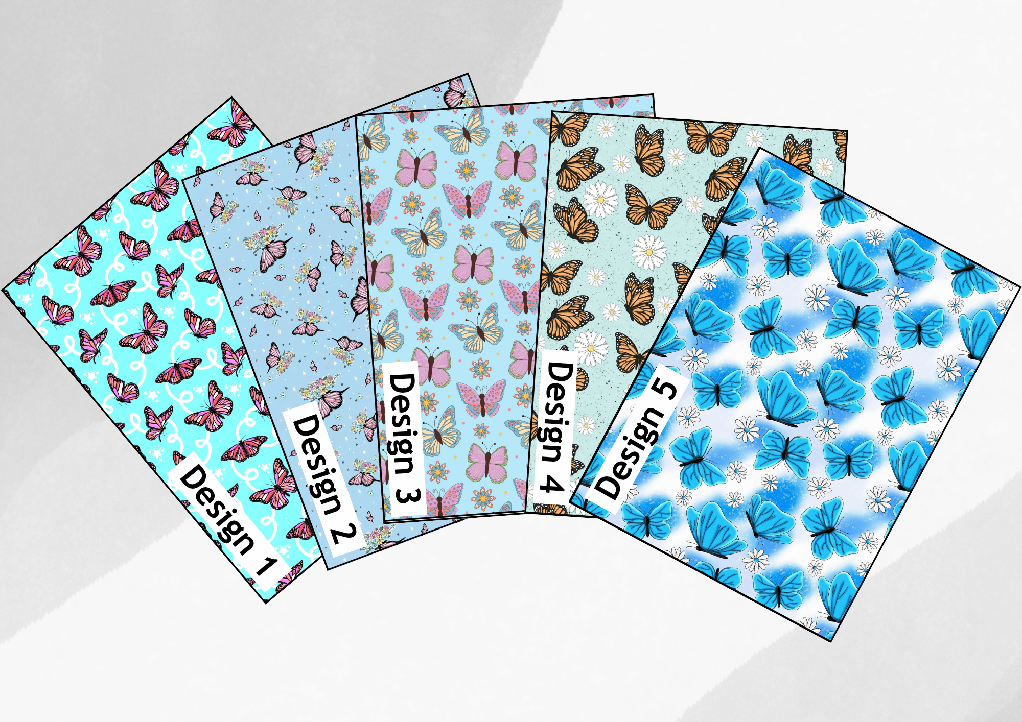 Blue butterflies tubie tape | medical retention tape | ng, oxygen, stoma