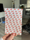 Cute little fox tubie tape | medical retention tape | ng, oxygen, stoma