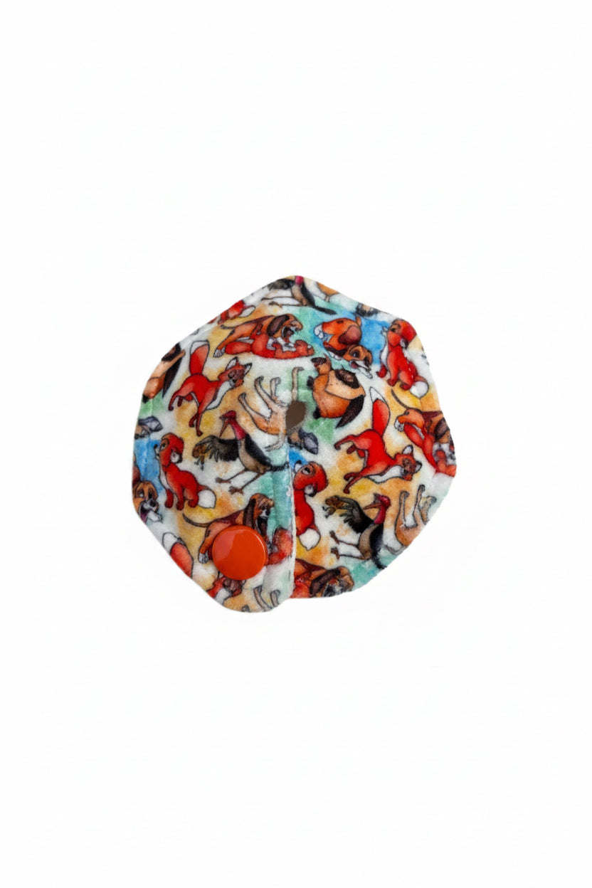 Fox friends tummy pad | medical retention tape | ng, oxygen, stoma