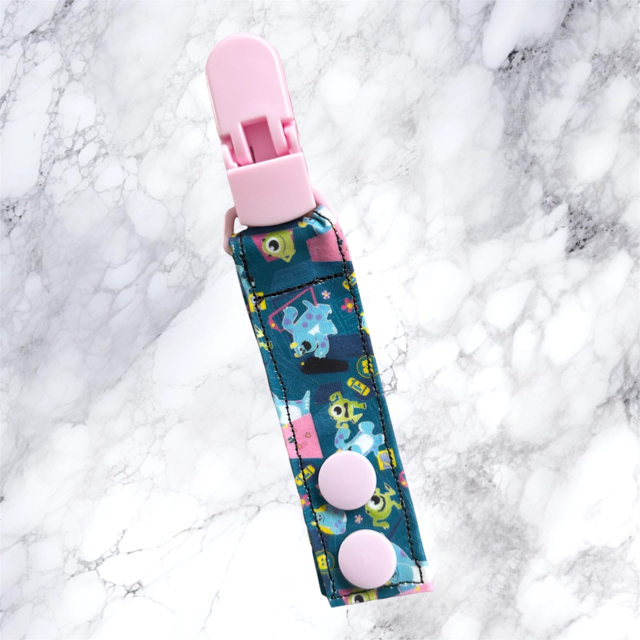 Monster scarers tubie clip - MULTIPLE PATTERNS - absorbent soft g tube cover - stoma, catheter, feeding tube