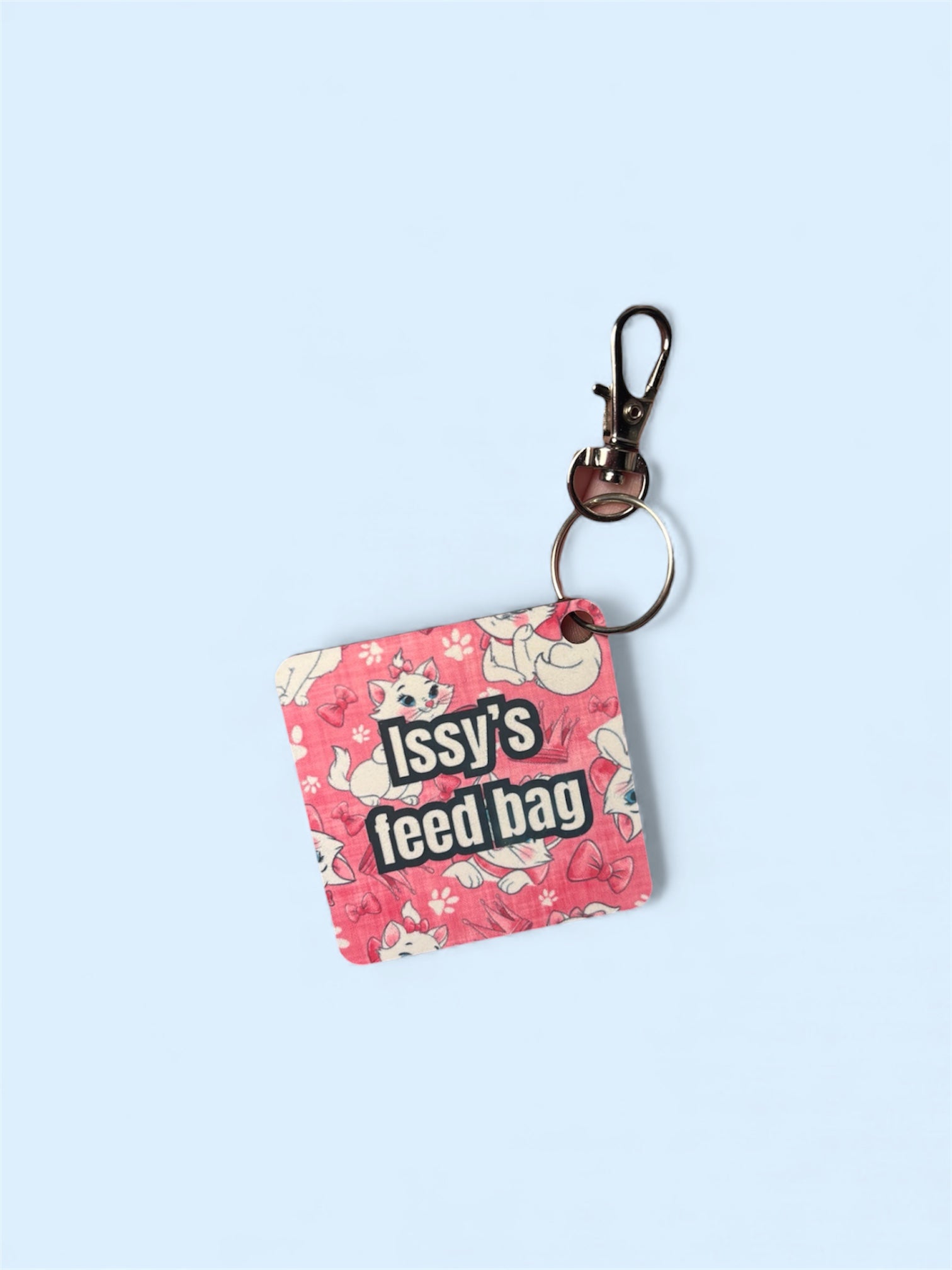 Personalised feed/medical bag tag