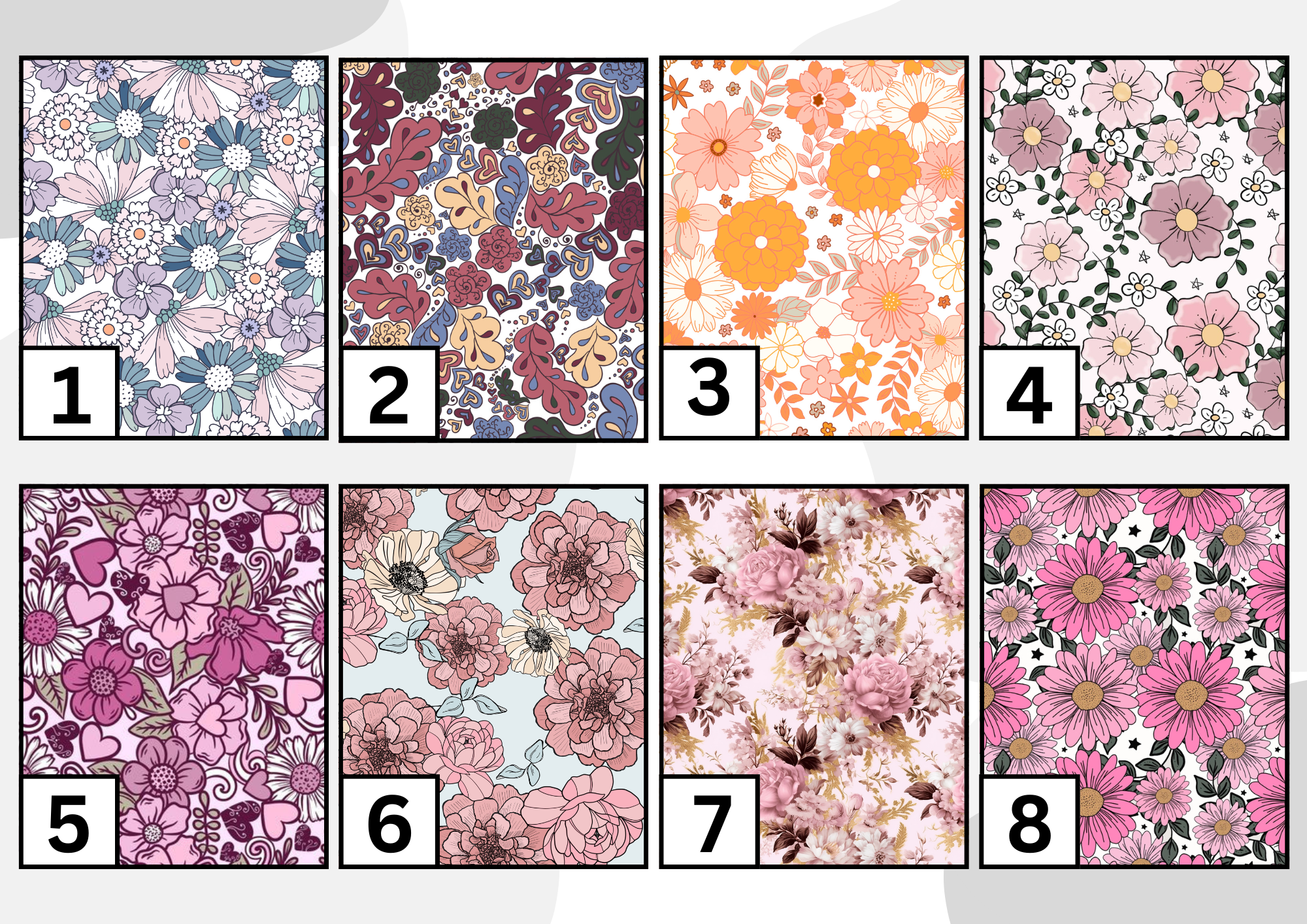 Detailed florals tubie tape | medical retention tape | ng, oxygen, stoma