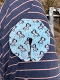 Little zebra tummy pad | medical retention tape | ng, oxygen, stoma