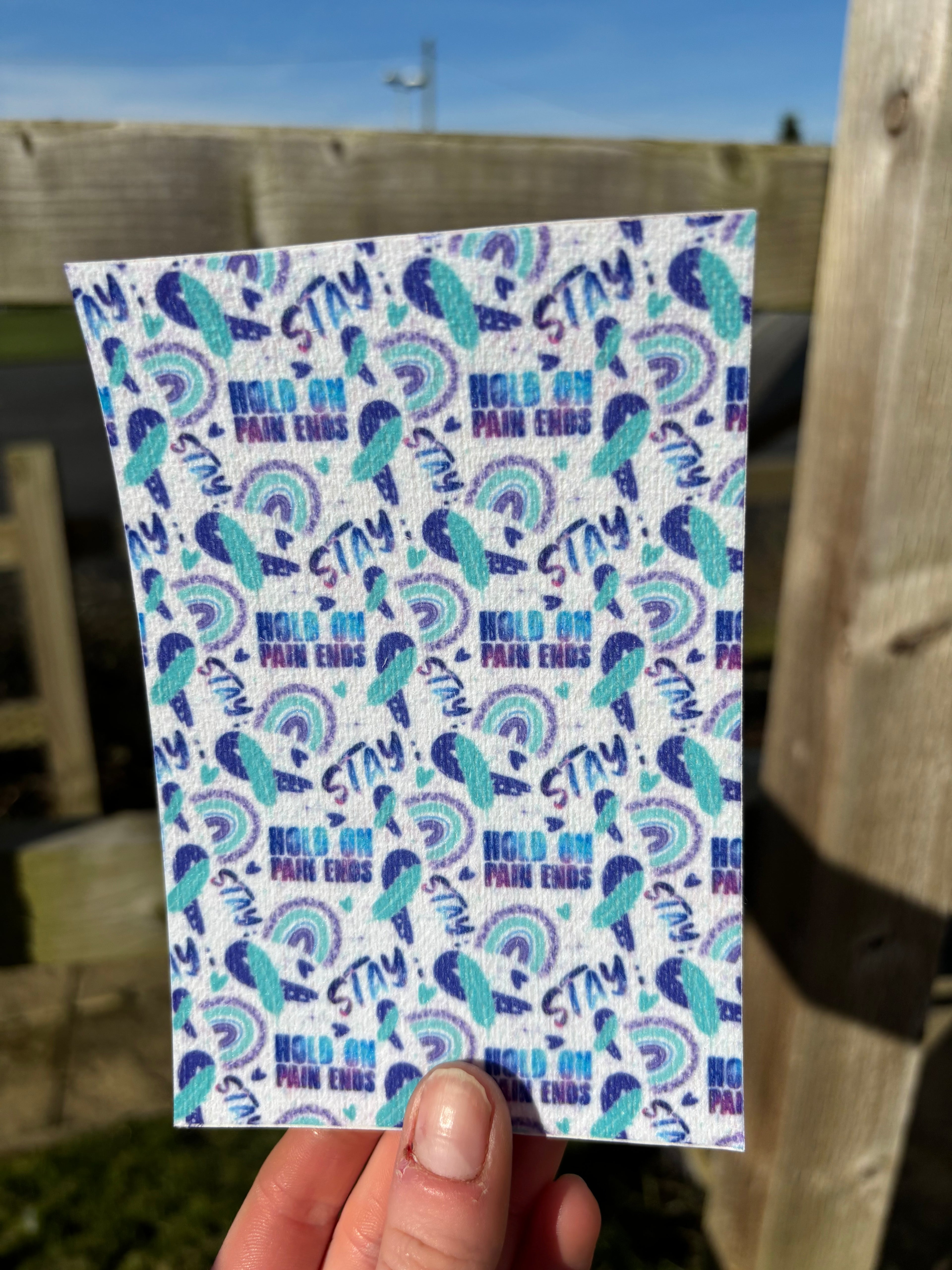 Mental health awareness tubie tape