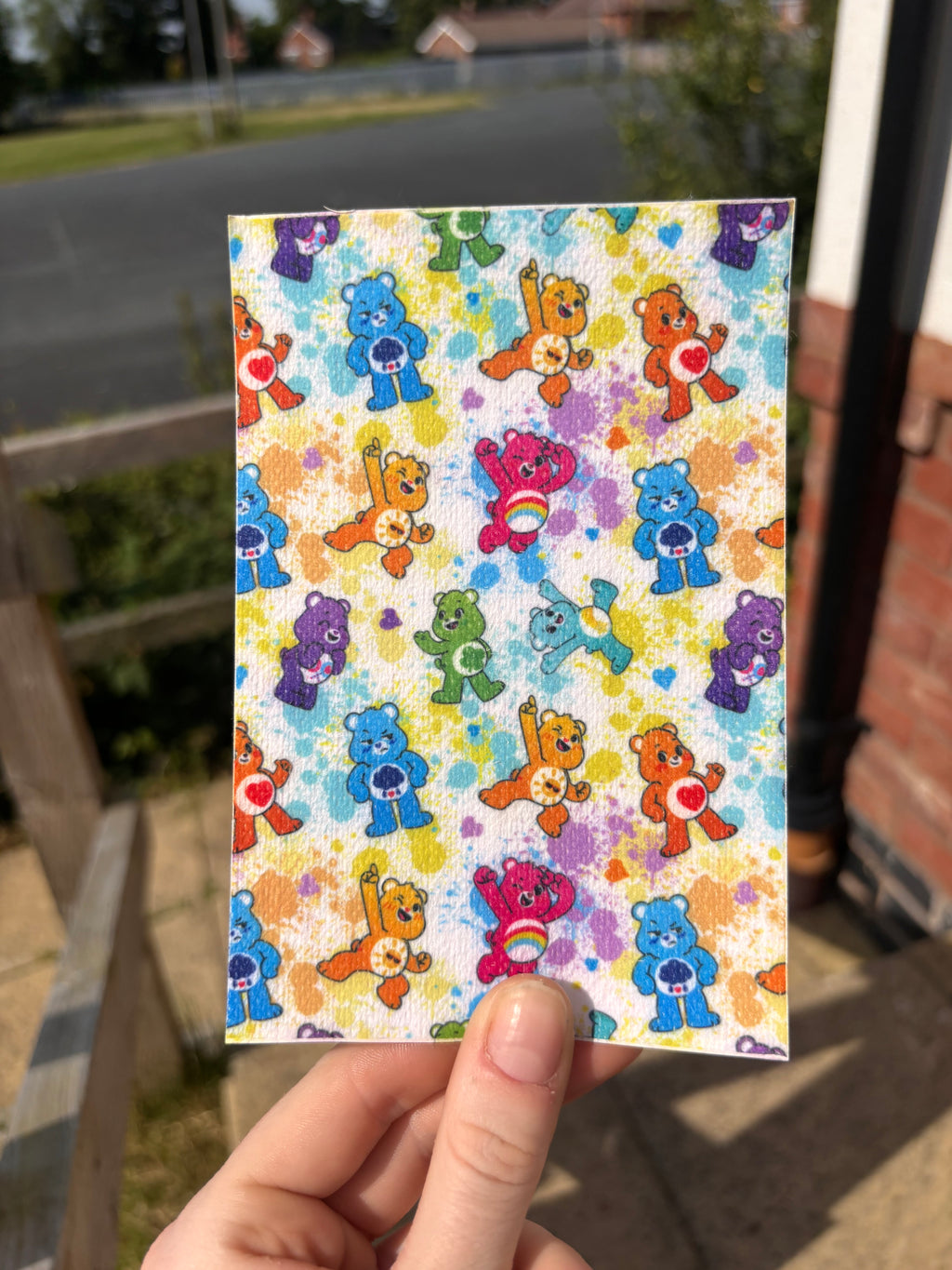 Colourful bears tubie tape | medical retention tape | ng, oxygen, stoma