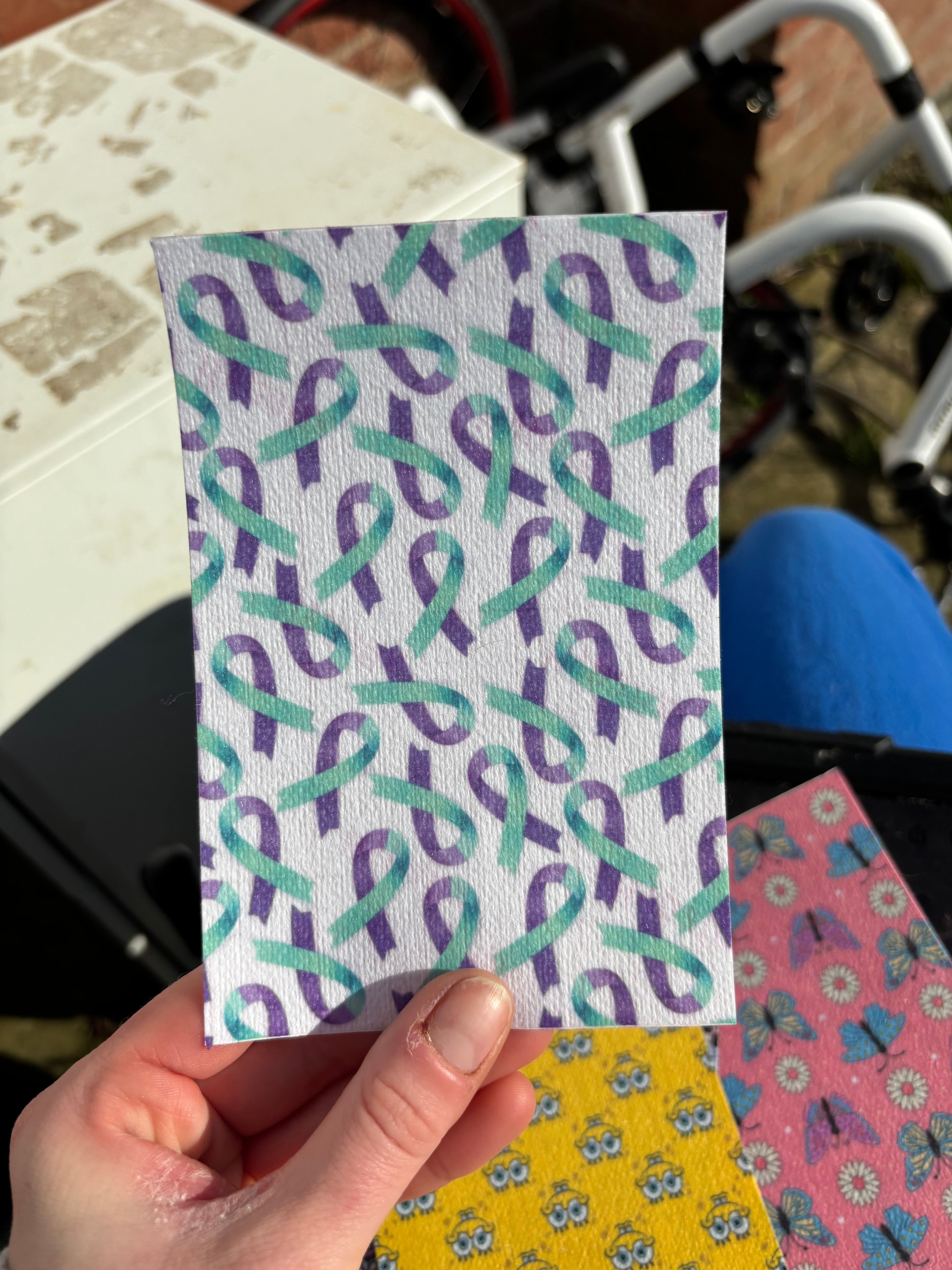 Mental health ribbon tubie tape