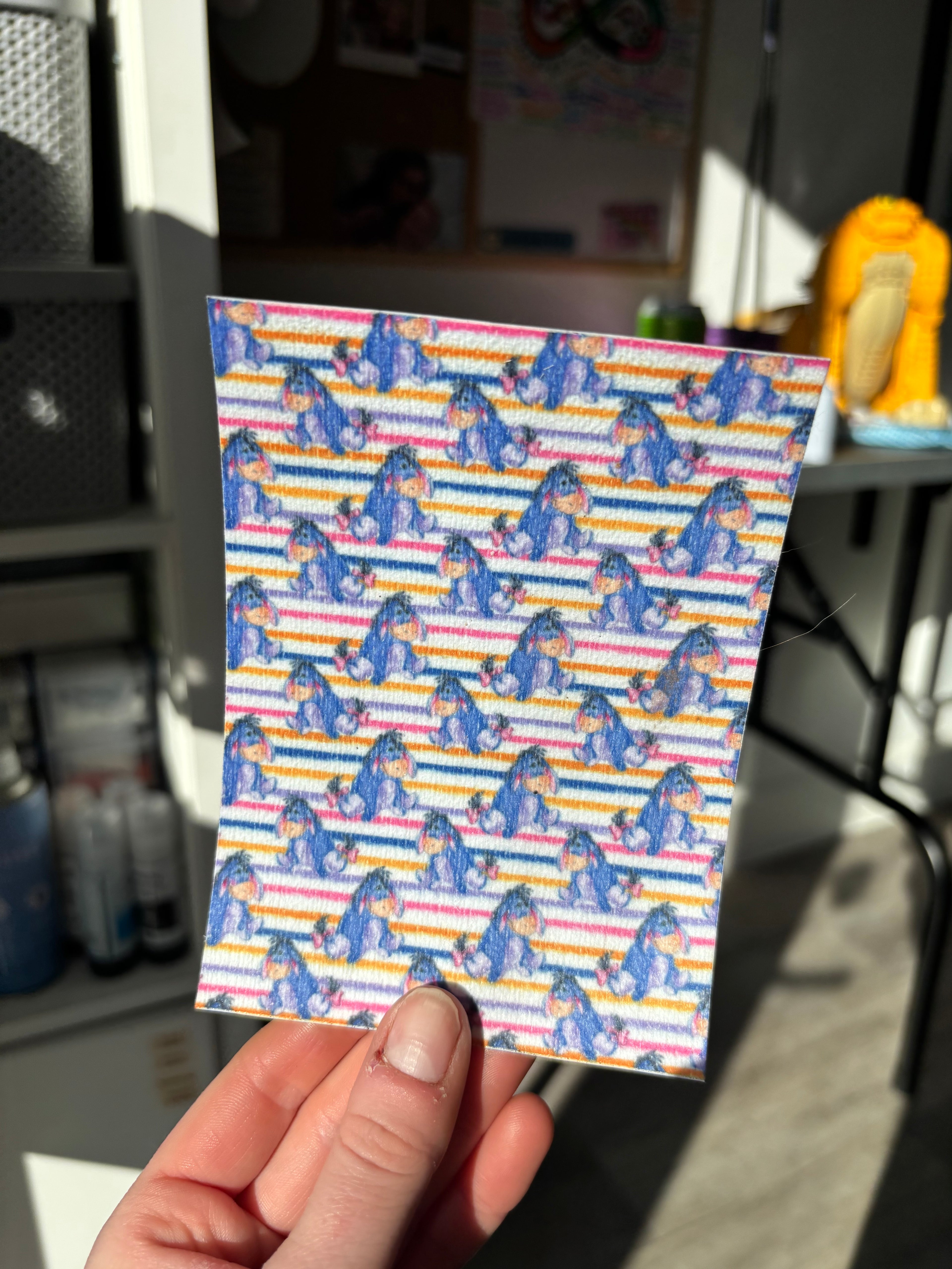 eeyore tubie tape | medical retention tape | ng, oxygen, stoma
