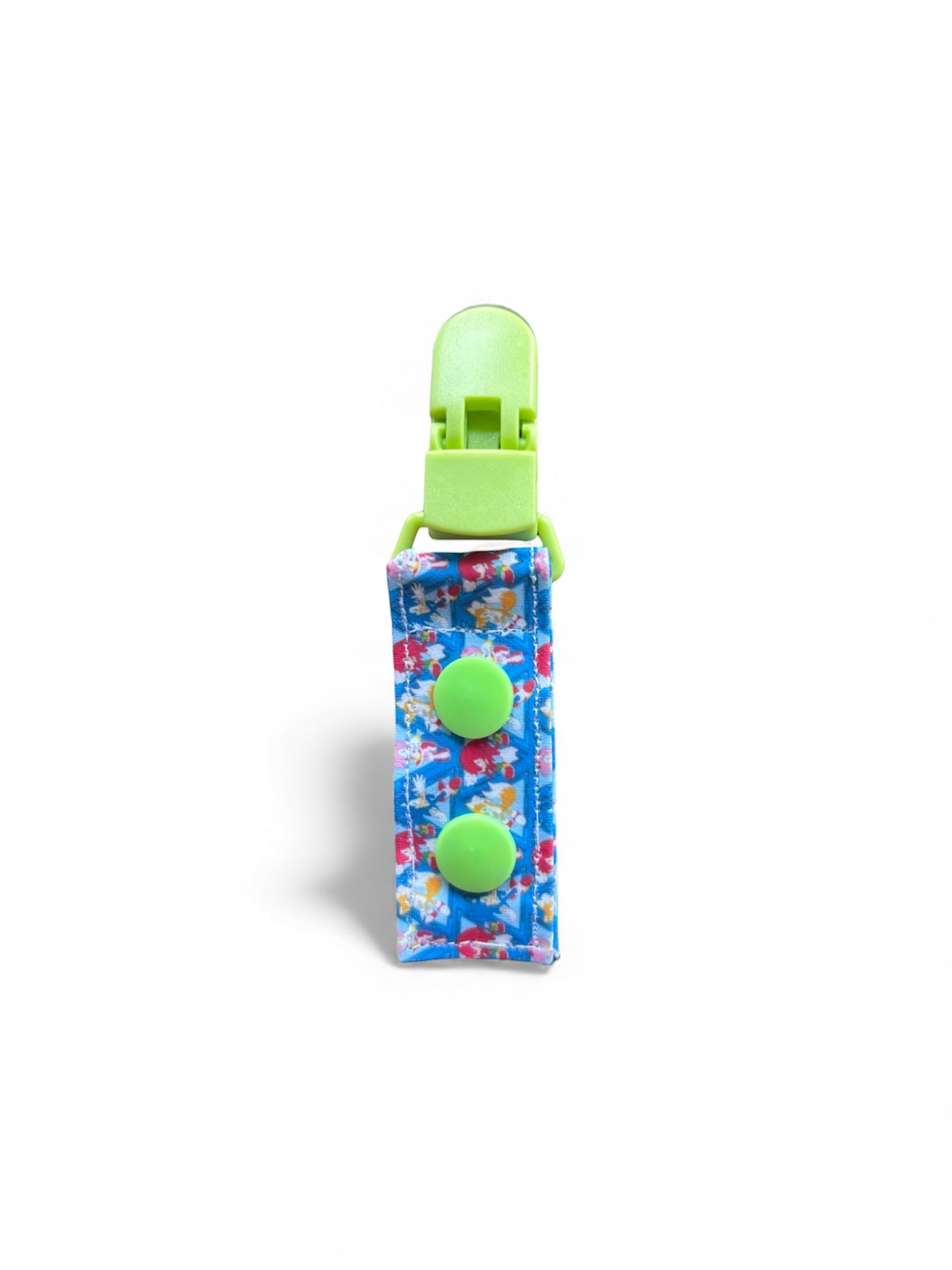 Hedgehog guy tubie clip - MULTIPLE PATTERNS - absorbent soft g tube cover - stoma, catheter, feeding tube