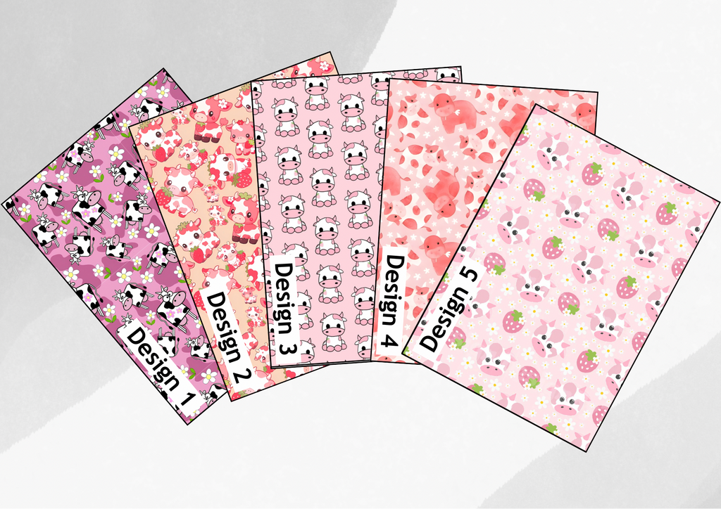 Pink cows tubie tape | medical retention tape | ng, oxygen, stoma