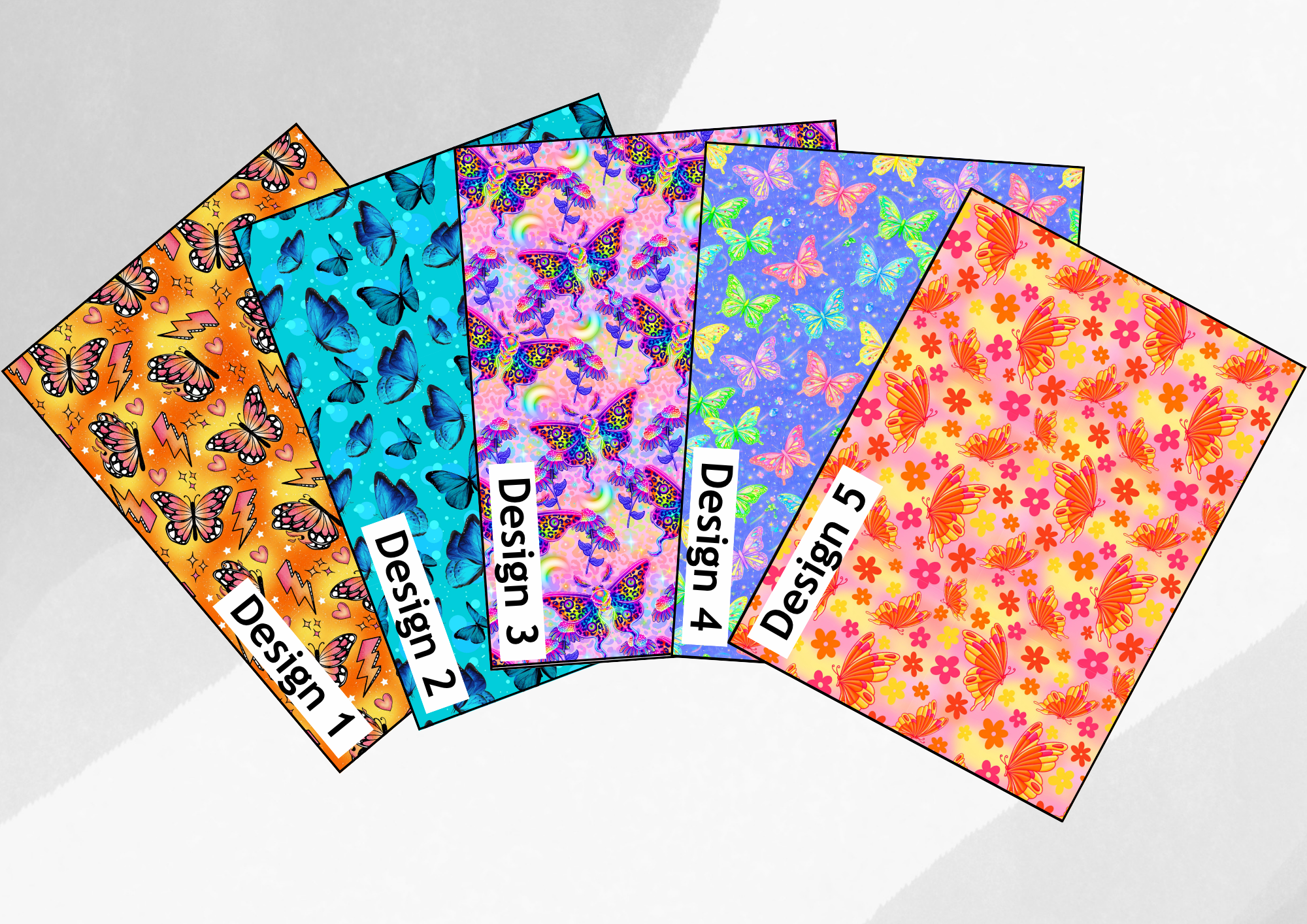 Vivid butterflies tubie tape | medical retention tape | ng, oxygen, stoma