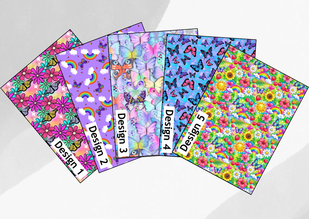 Summer butterflies tubie tape | medical retention tape | ng, oxygen, stoma