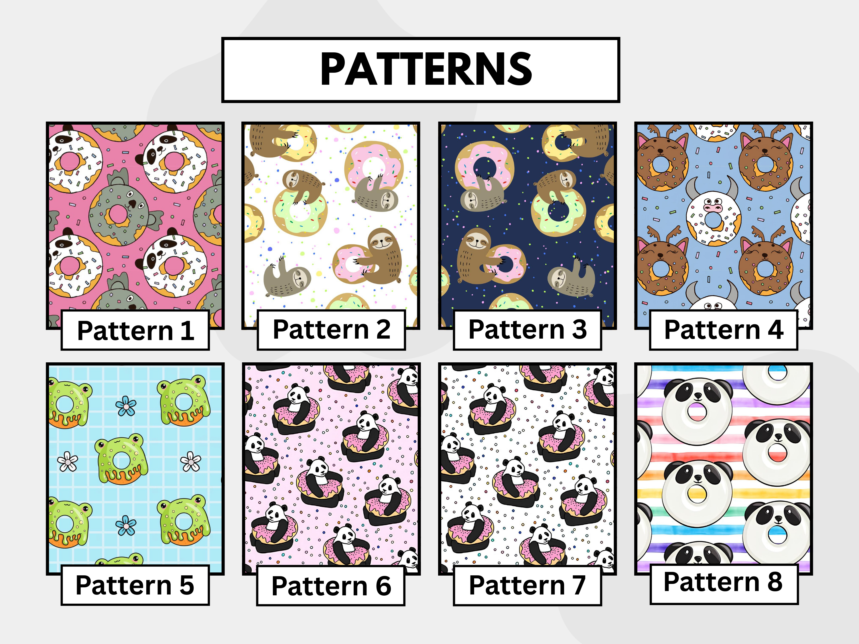 Donut animals tubie clip - MULTIPLE PATTERNS - absorbent soft g tube cover - stoma, catheter, feeding tube