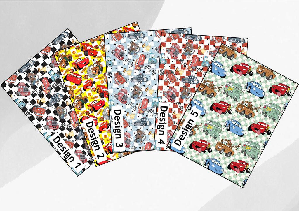 Checkered cars tubie tape | medical retention tape | ng, oxygen, stoma