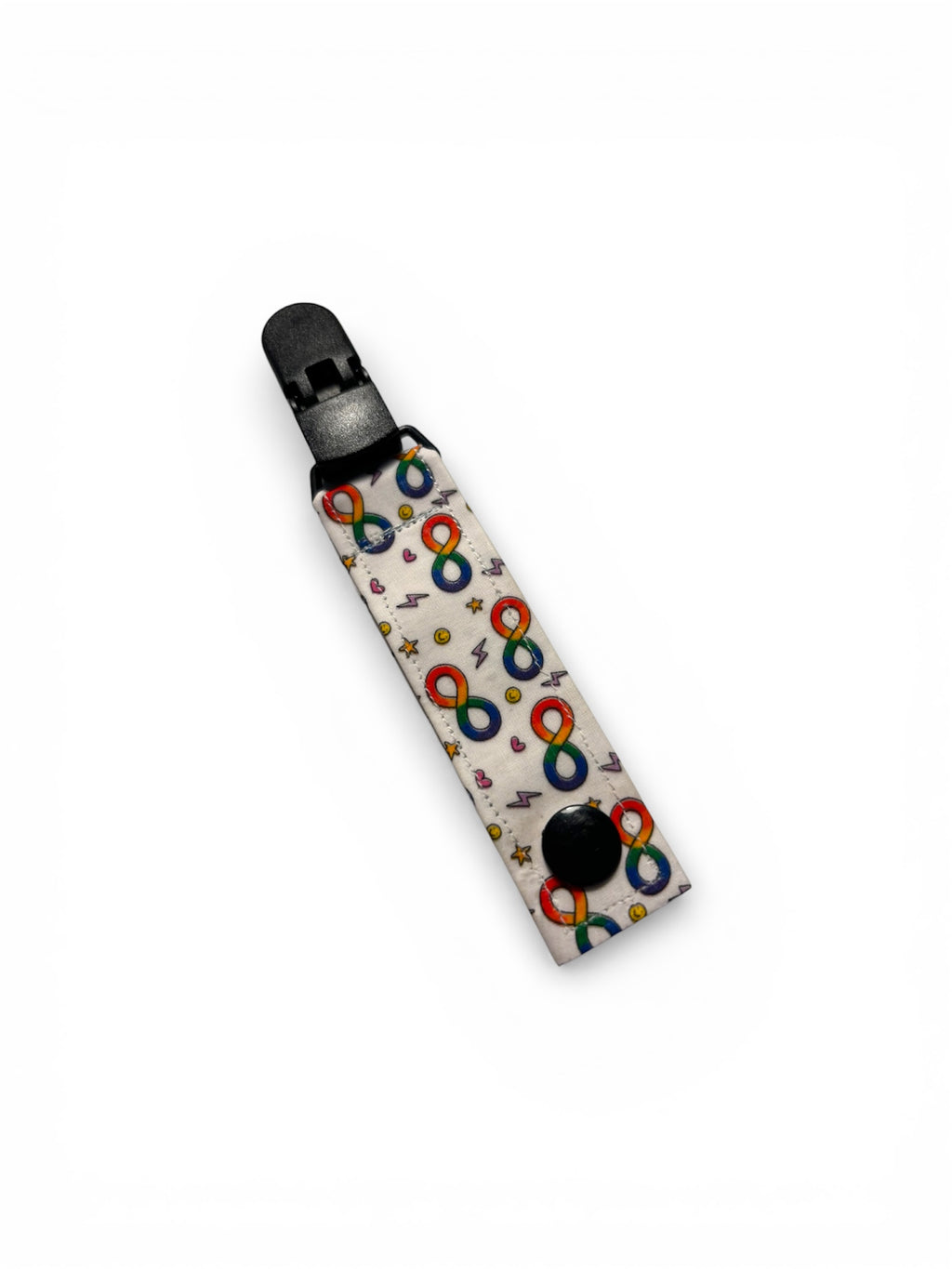 Infinity tubie clip - MULTIPLE PATTERNS - absorbent soft g tube cover - stoma, catheter, feeding tube