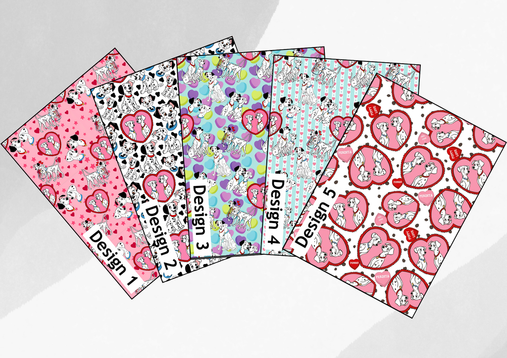 Heart Dalmations tubie tape | medical retention tape | ng, oxygen, stoma