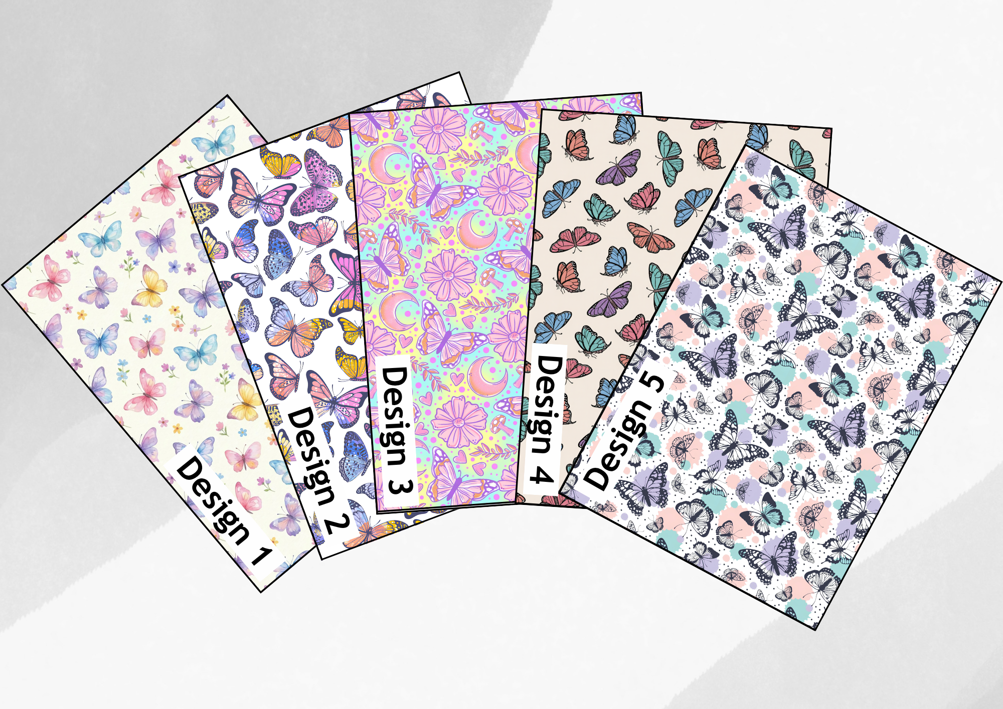Pastel butterflies tubie tape | medical retention tape | ng, oxygen, stoma