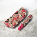 Makeup tubie set - MULTIPLE PATTERNS - absorbent soft line cover and clip
