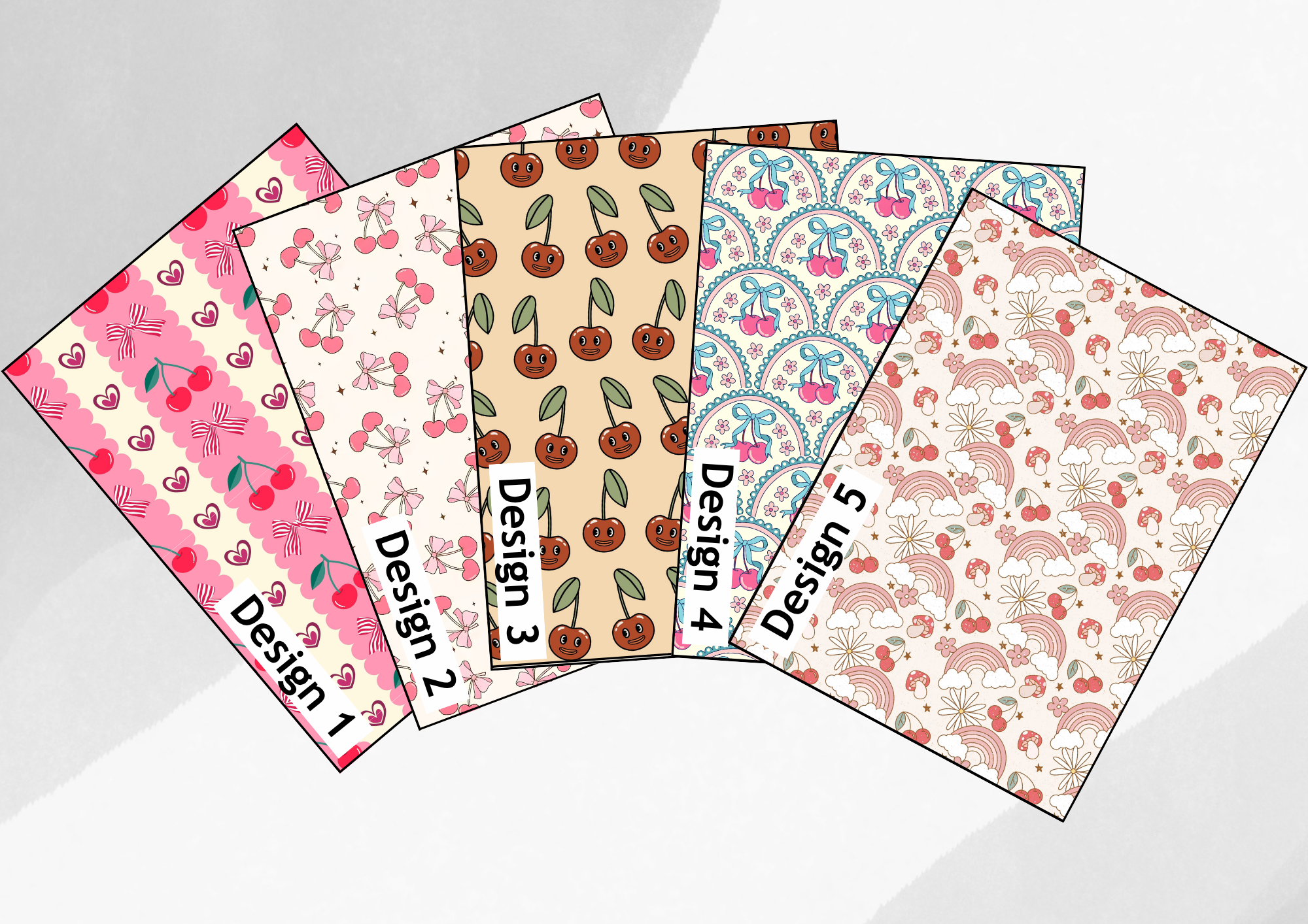 Vintage cherries tubie tape | medical retention tape | ng, oxygen, stoma